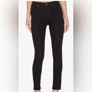 DL1961 Nina High Rise Skinny Jeans 29 Black